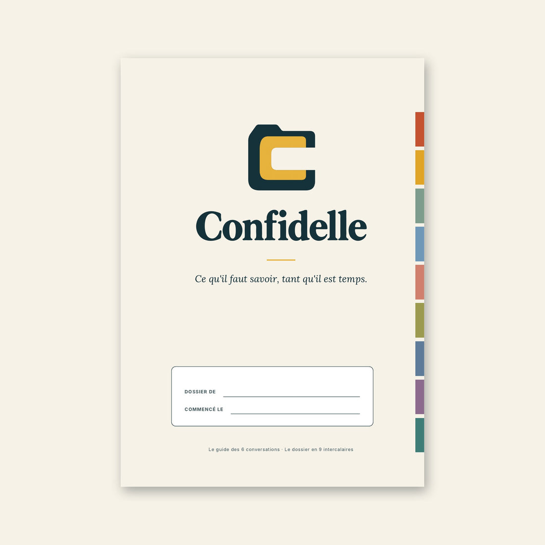 Confidelle · Le dossier de famille